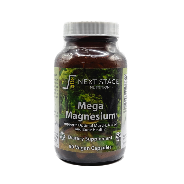 Next Stage Mega Magnesium 90 Capsules Olive May Health Food