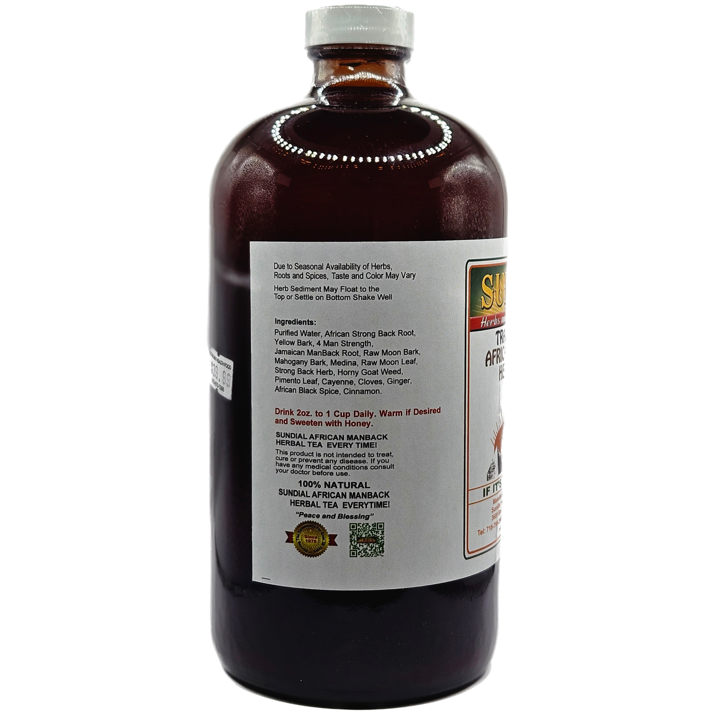 Sundial Traditional African Manback Herbal Tea