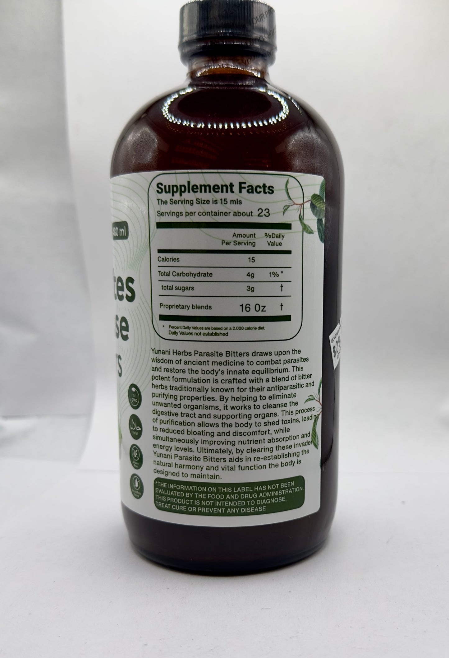 Yunani Herbs Parasite Cleanse Bitters