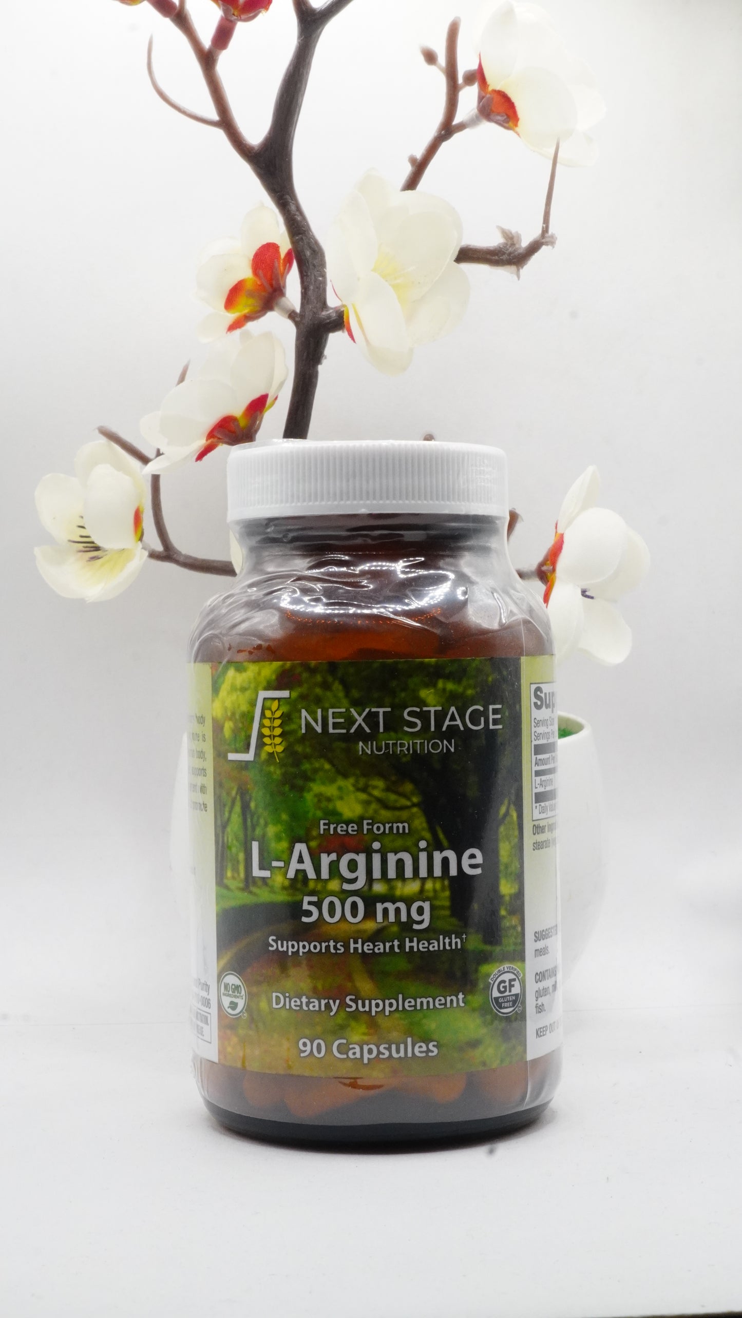 Next Stage L-Arginine 500 mg 90 Capsules
