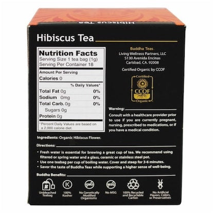 Buddha Teas Hibiscus Tea