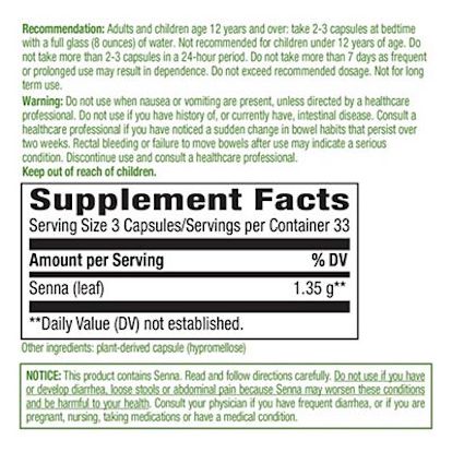 Nature's Way Senna Leaves