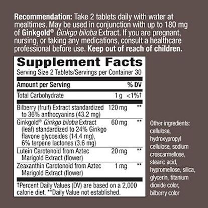 Nature's Way Ginkgold Eyes