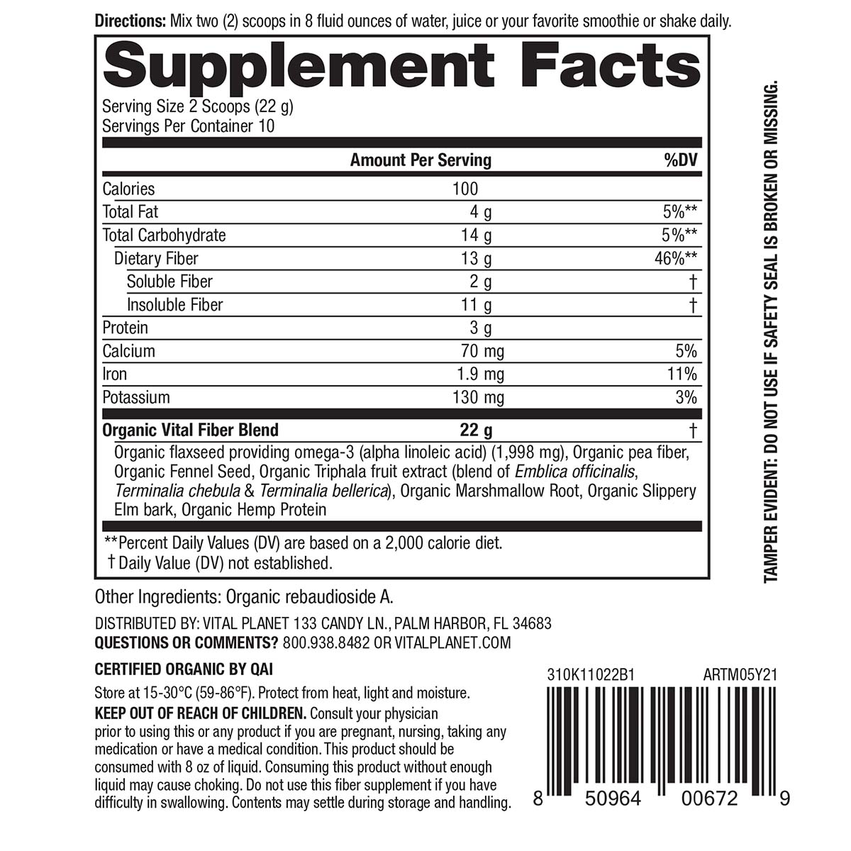 Vital Planet Vital FIBER