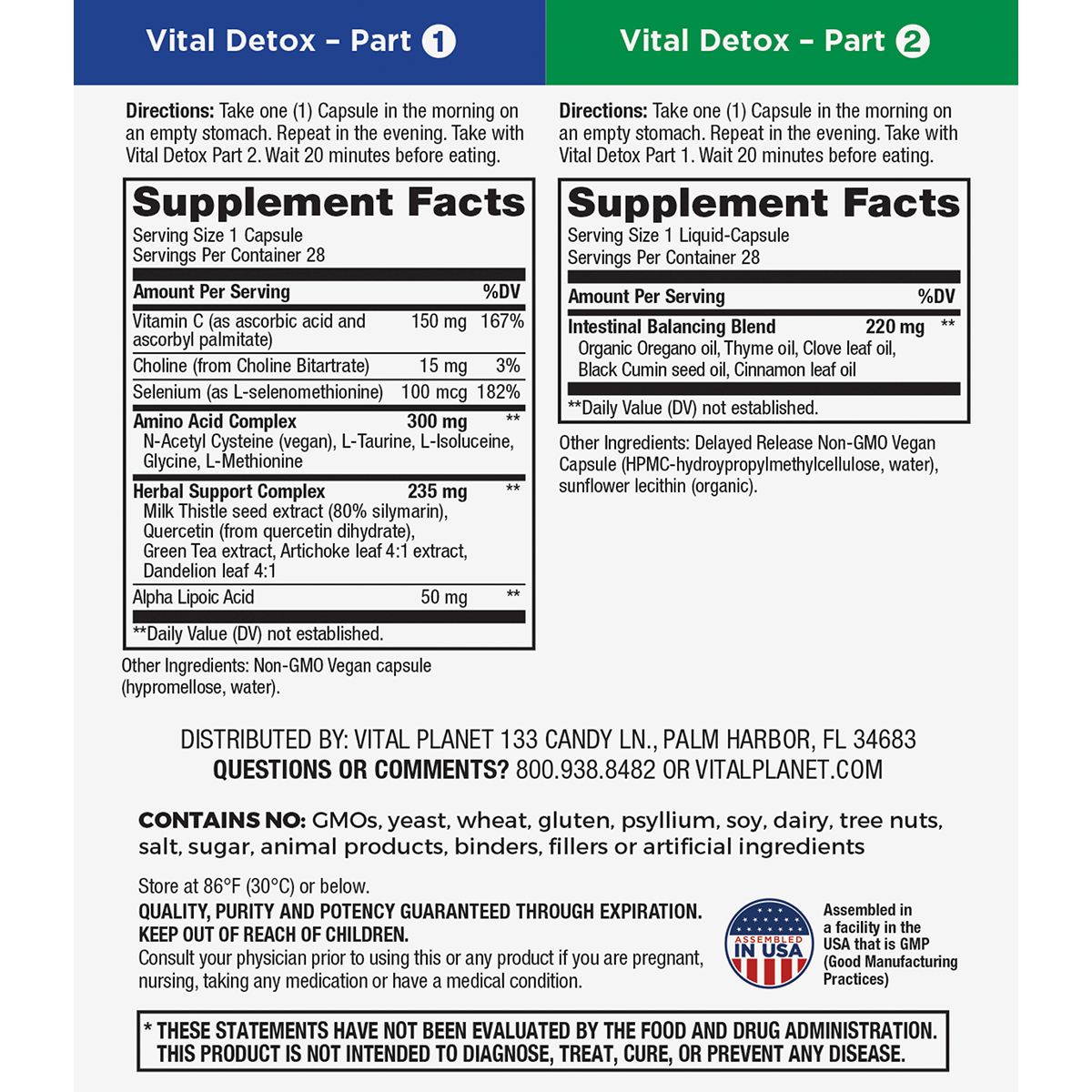 Vital Planet Vital DETOX