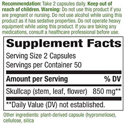 Nature's Way Skullcap Herb