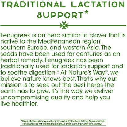 Nature's Way Fenugreek Seed