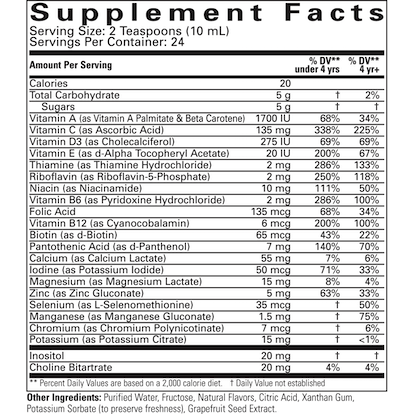 Child Life Multi Vitamin & Mineral 8 fl oz