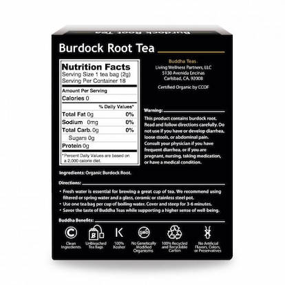 Buddha Teas Burdock Root Tea