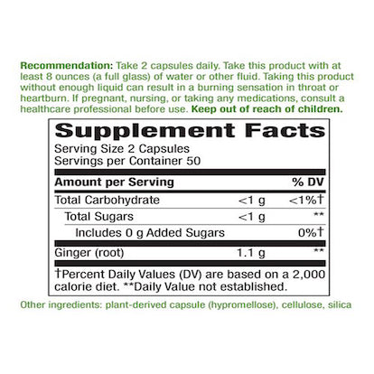 Nature's Way Ginger Root