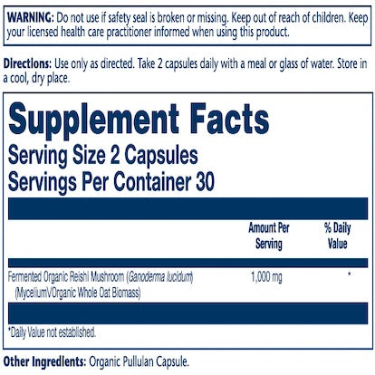 Solaray Fermented Reishi