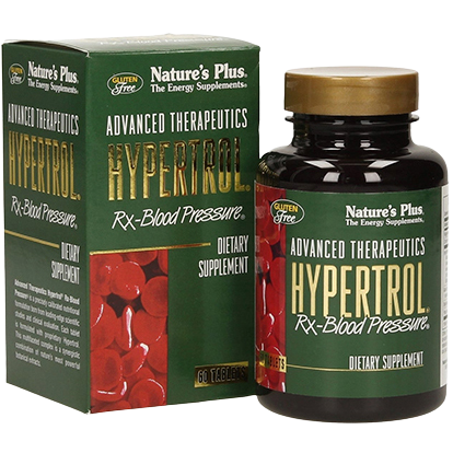 Nature's Plus Hypertrol Rx- Blood Pressure Tablets- Maximum Strength Formula