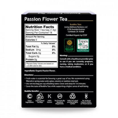 Buddha Teas Passion Flower Tea