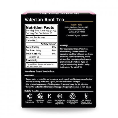 Buddha Teas Valerian Root Tea