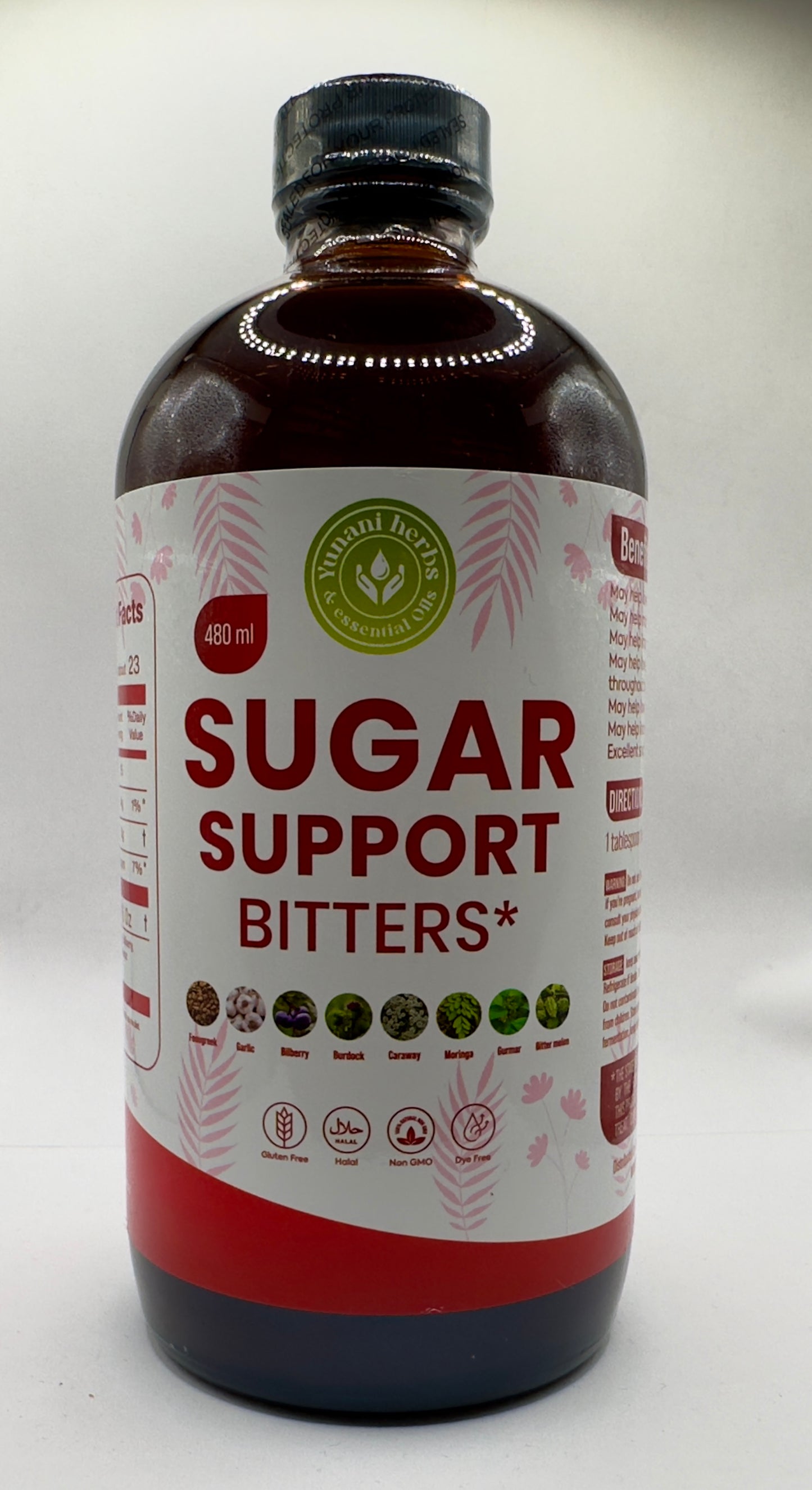 Yunani Herbs Sugar Support Bitters