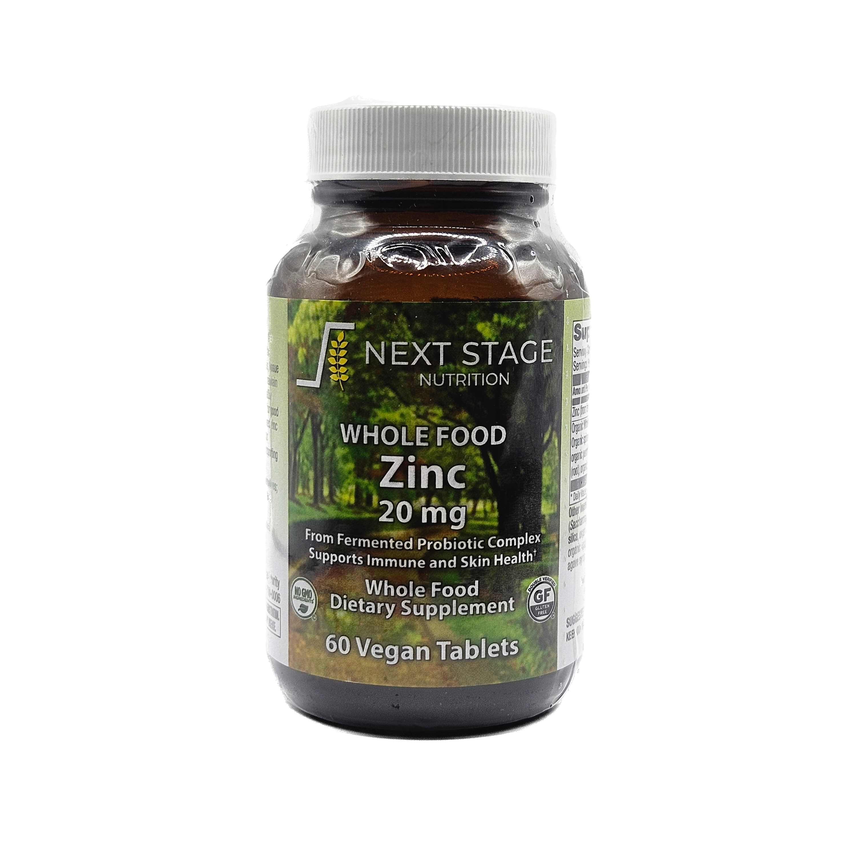 Next Stage Whole Food Zinc 20 mg