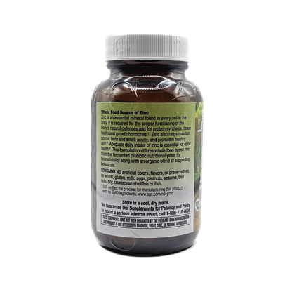Next Stage Whole Food Zinc 20 mg