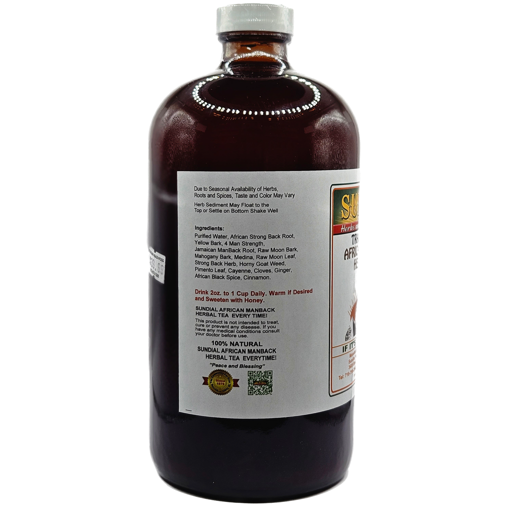 Sundial Traditional African Manback Herbal Tea – Olive May Health Food
