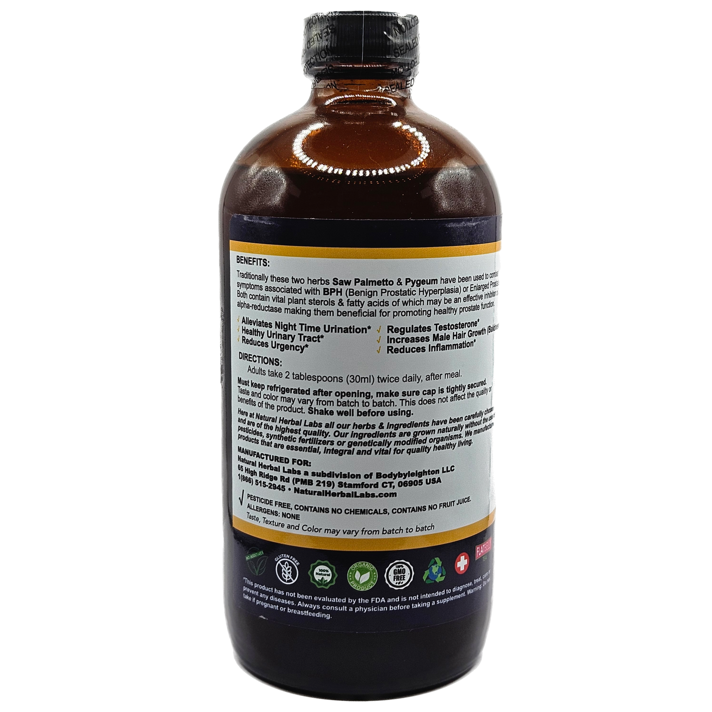 Natural Herbal Labs Prostate Formula 16 fl oz