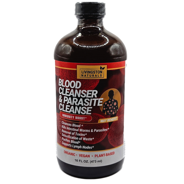 Livingston Naturals Blood Cleanser & Parasite Cleanse 16 fl oz – Olive ...