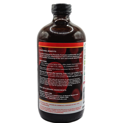 Livingston Naturals Blood Cleanser & Parasite Cleanse 16 fl oz