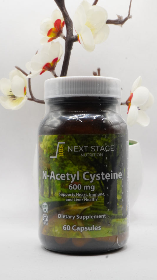 Next Stage N-Acetyl Cysteine 600 mg 60 Capsules