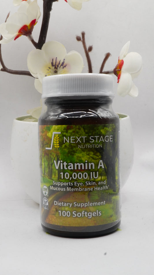 Next Stage Vitamin A 10,000 IU 100 Softgels