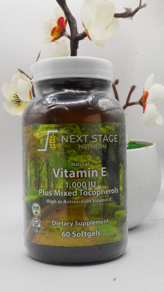 Next Stage Natural Vitamin E 1,000 IU Plus Mixed Toxopherols