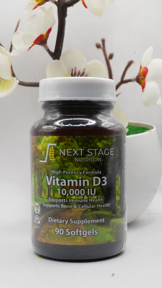 Next Stage Vitamin D3 10,000 IU 90 Softgels