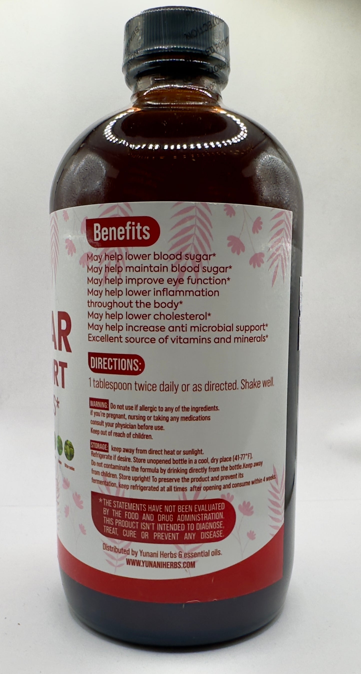 Yunani Herbs Sugar Support Bitters