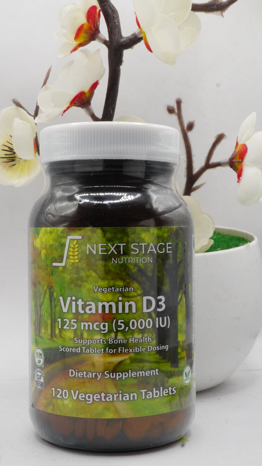 Next Stage Vegetarian Vitamin D3 125 mcg (5,000 IU)