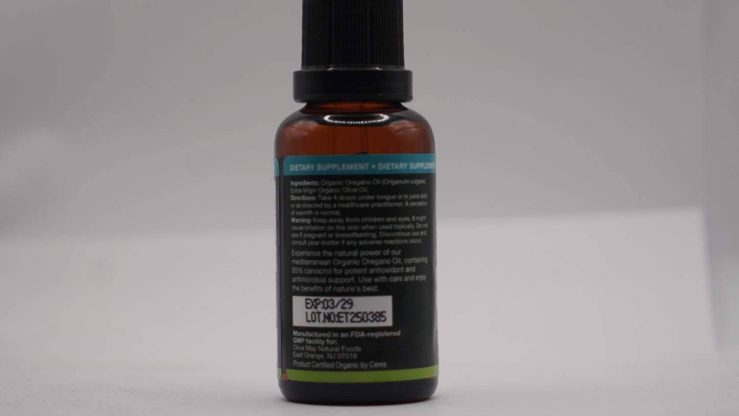 Organic Oregano Oil