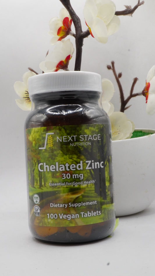 Next Stage Chelated Zinc 30 mg