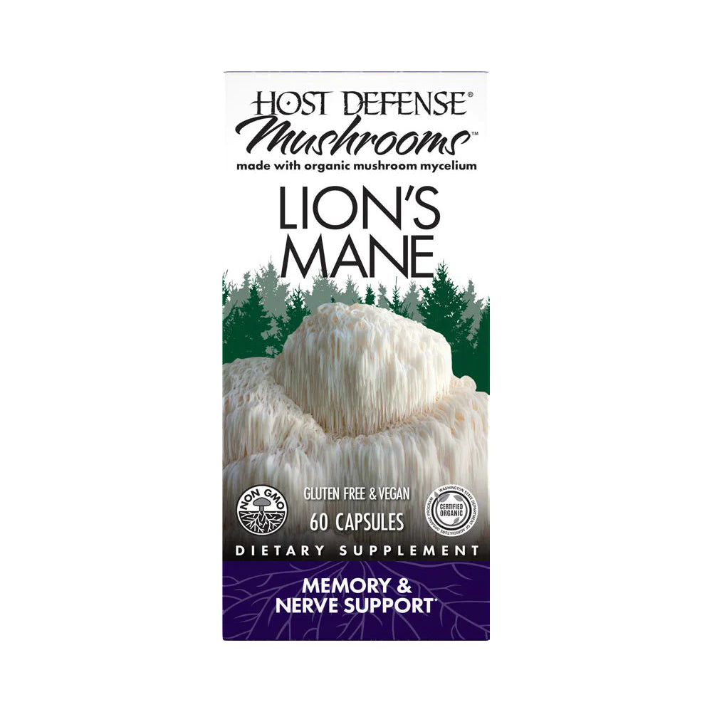 Host Defense Lion's Mane 60 Capsules