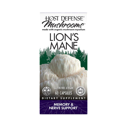 Host Defense Lion's Mane 60 Capsules