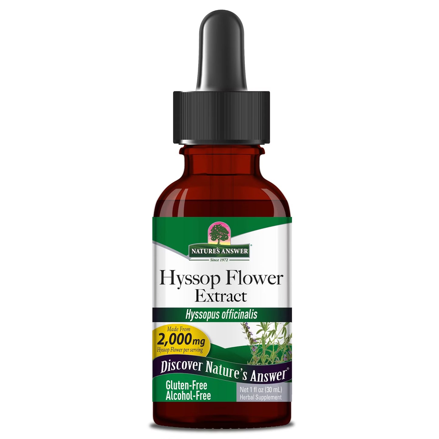 Nature's Answer Hyssop Flower Extract 1 fl oz