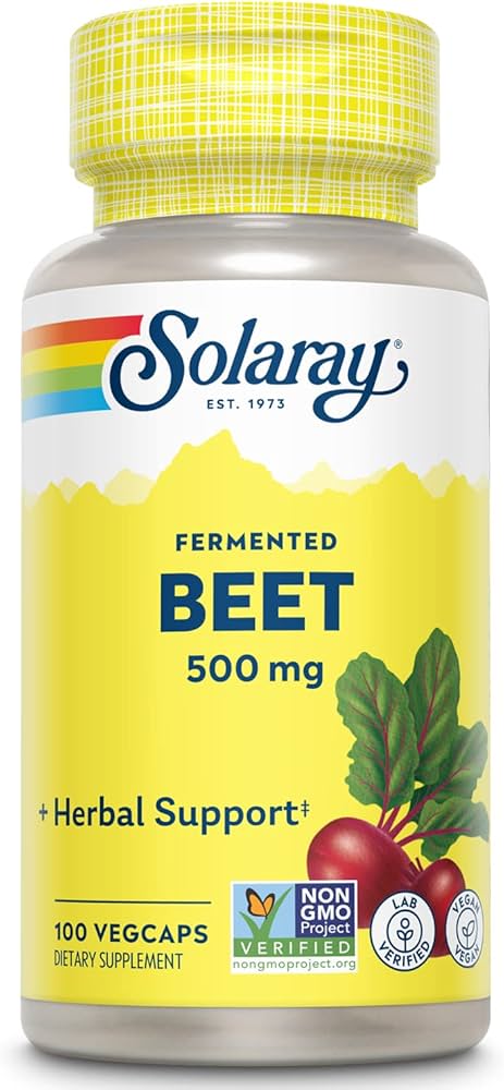 Solaray Fermented Beets