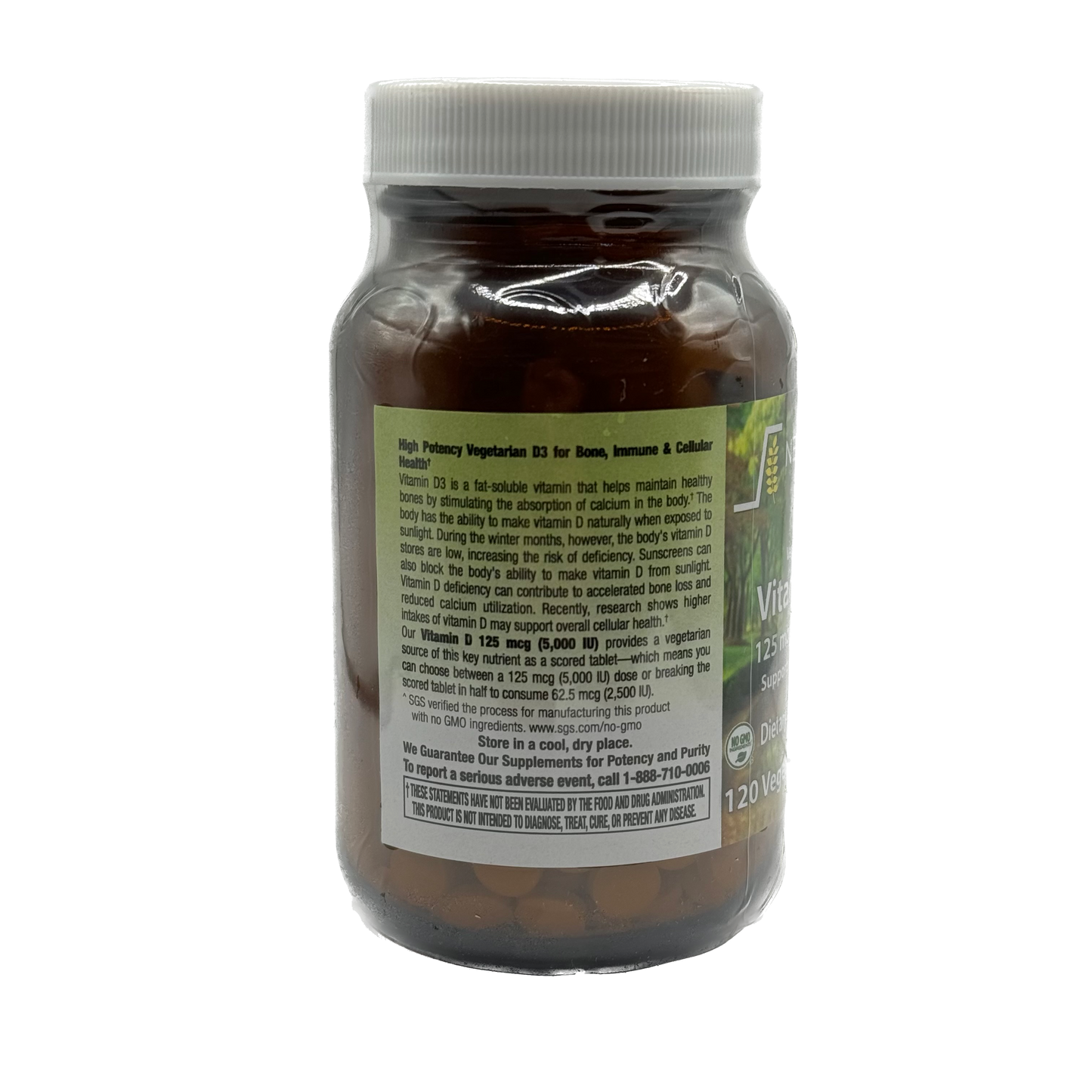 Next Stage Vegetarian Vitamin D3 125 mcg (5,000 IU)