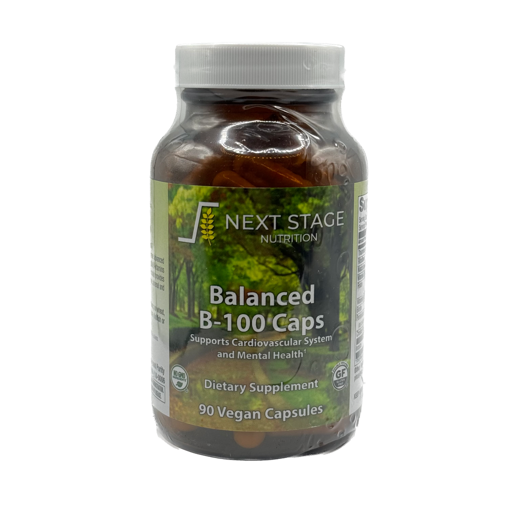 Next Stage Balanced B-100 Caps – Olive May Health Food