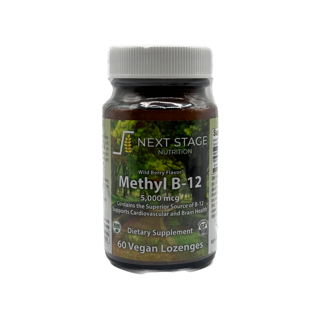 Next Stage Methyl B12 5,000 mcg Wild Berry Flavor Olive May Health Food