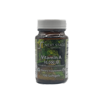 Next Stage Vitamin A 10,000 IU 100 Softgels