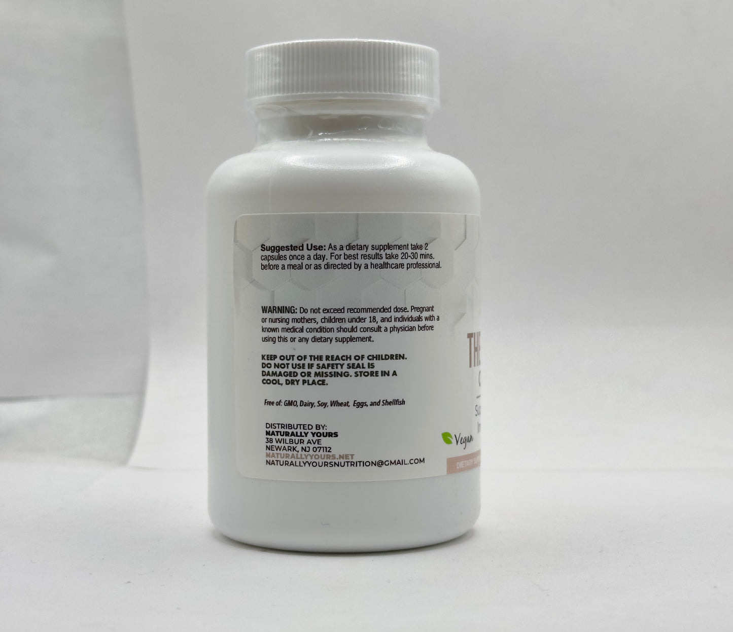 Naturally Yours Nutrition The Seamoss Complex, 1000 mg, 90 Vegetarian Capsules