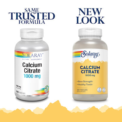 Solaray Calcium Citrate 1000mg