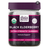 Gaia Black Elderberry Extra Strength Gummies