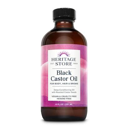 Heritage Store Black Castor Oil