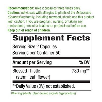 Nature's Way Blessed Thistle