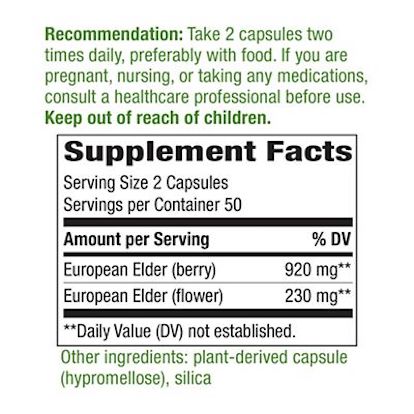 Nature's Way Black Elderberry