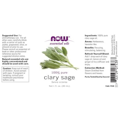 Now Clary Sage Oil