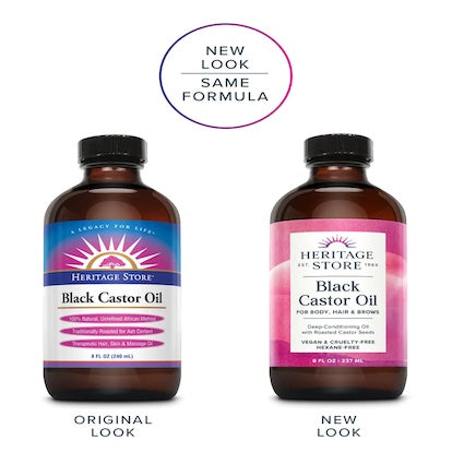 Heritage Store Black Castor Oil