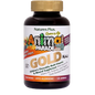 Nature's Plus Animal Parade Gold Multi Sugar Free Chewable with 500 IU D3 Cherry Flavor